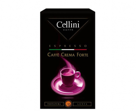 КОФЕ МОЛОТЫЙ FORTE, 250 Г, CELLINI