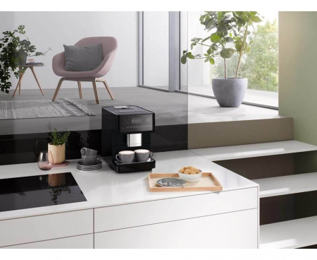 Кофемашина CM6150 черный обсидиан OBSW, Miele