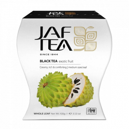 Чай Jaf Tea "Exotic Fruit", чёрный листовой с саусепом, 100 гр