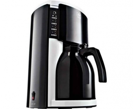 Кофеварка капельная Look III Therm de luxe, черно-серебристая, Melitta