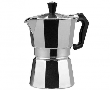 Гейзерная кофеварка на 6 чашек, алюминий, Buon Caffe