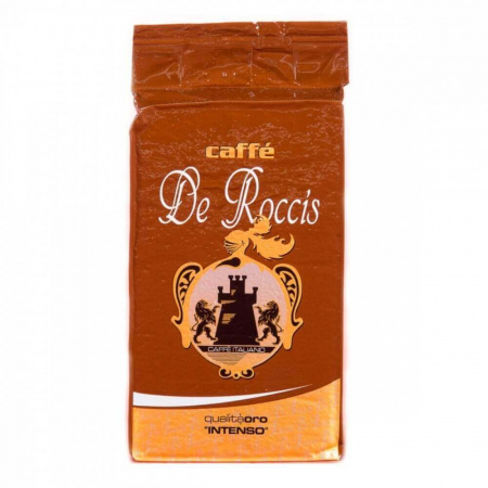 Кофе De Roccis "Oro intenso", молотый, 250 гр