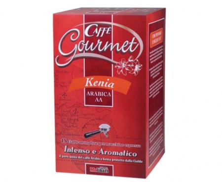 Кофе в чалдах Kenia AA, порционный, 100% арабика, картонная упаковка 7г.х18шт., Molinari