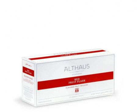Чай фруктовый для чайника Red Fruit Flash (Ред Фрут Флаш), 20 пак., Grand Packs, Althaus