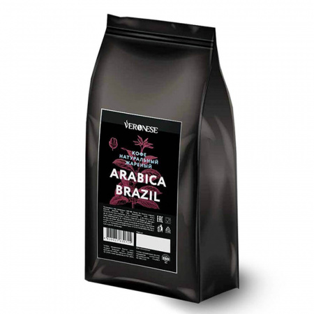 Кофе Veronese "Arabica Brazil", в зернах, 1000 гр