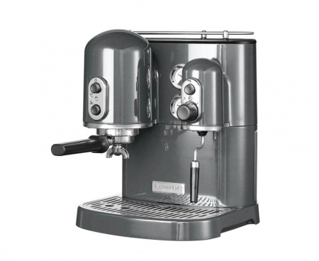 Кофеварка Artisan Espresso, 2 бойлера, серебряный медальон, 5KES2102EMS, KitchenAid
