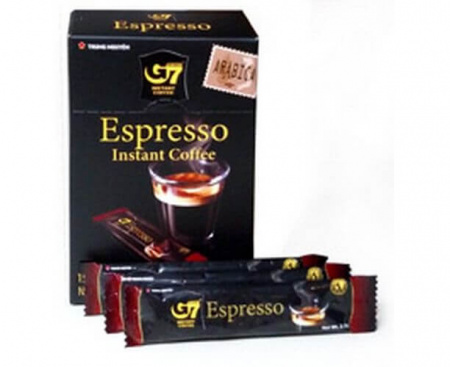 Кофе растворимый G7 Espresso, 2.5 г х 15 стиков, TRUNG NGUYEN
