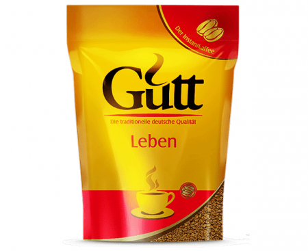 Кофе растворимый сублимированный Leben, 75 г, Gutt