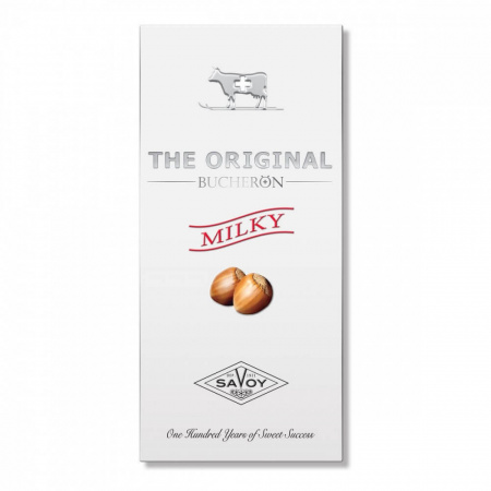 Шоколад Bucheron The Original "Milky", молочный с фундуком, 100гр