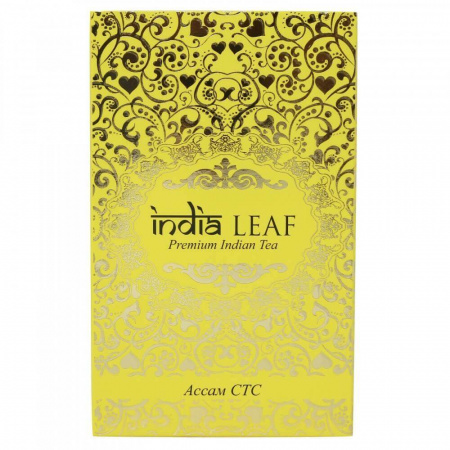 Чай India leaf "Ассам стс", черный гранулированный, 200 гр