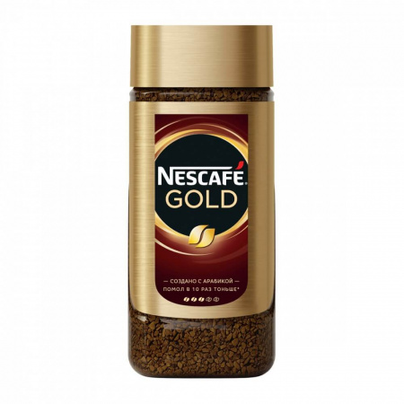 Кофе Nescafe "Gold", молотый в растворимом, 95 гр