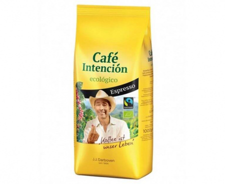 Кофе в зернах Cafe Intencion Ecologico Cafe Эспрессо, в/у 1 кг, Darboven