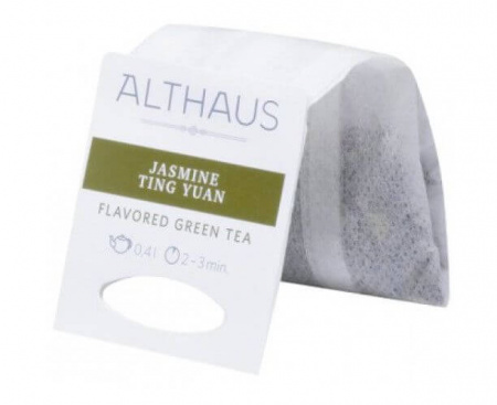 Чай зеленый для чайника Jasmine Ting Yuan (Жасмин Тинг Юань), 20 пак., Grand Packs, Althaus