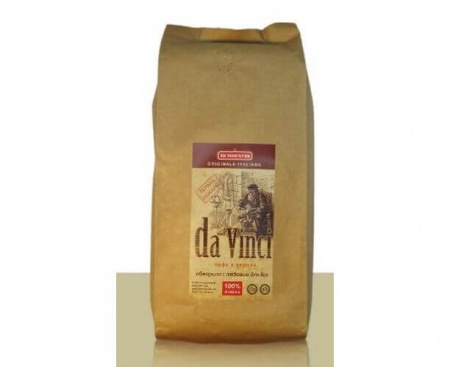Кофе в зернах da Vinci, 100% арабика, свежей обжарки, 1 кг, Di Maestri