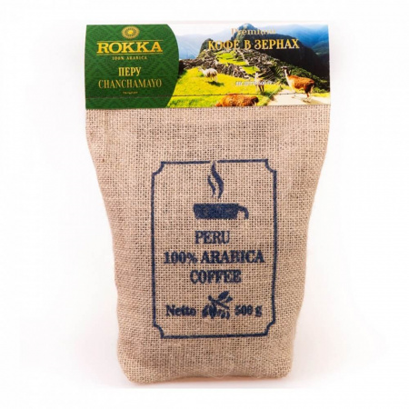 Кофе Rokka "Перу", в зернах, 500 гр