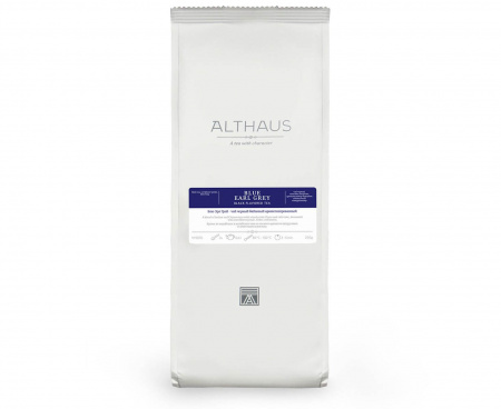 Чай черный Blue Earl Grey (Блю Эрл Грей), 250 г, Althaus