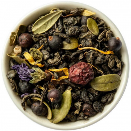 Чай Chef Tea "Таежный сбор", зеленый листовой с добавками