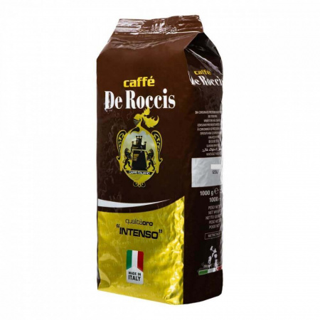 Кофе De Roccis "Oro intenso", в зернах, 1000 гр