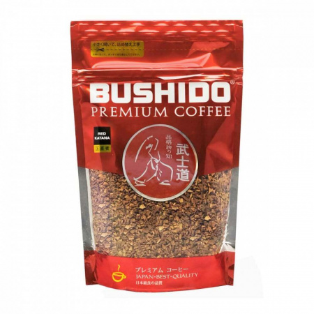 Кофе Bushido "Red Katana", растворимый, 75 г