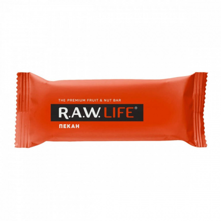 Орехово-фруктовый батончик R.A.W. Life "Пекан", 47 гр