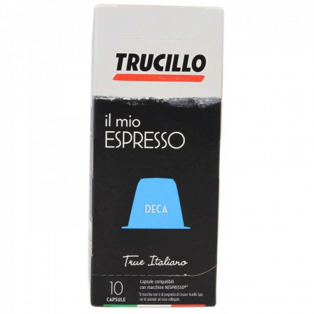 Кофе в капсулах Trucillo il mio "Nespresso Trucillo il mio espesso deca", 10 штук по 5,5 гр