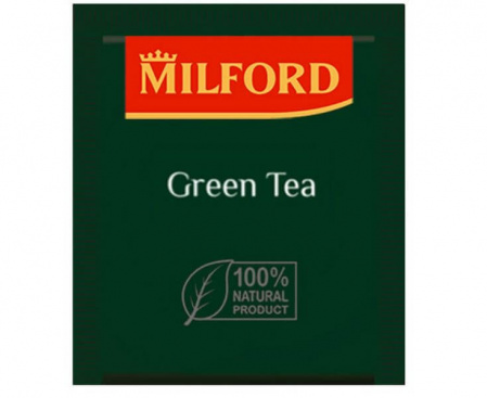 Чай зеленый Green Tea, 200 пак. х 1.75 г, Milford ProfiLine