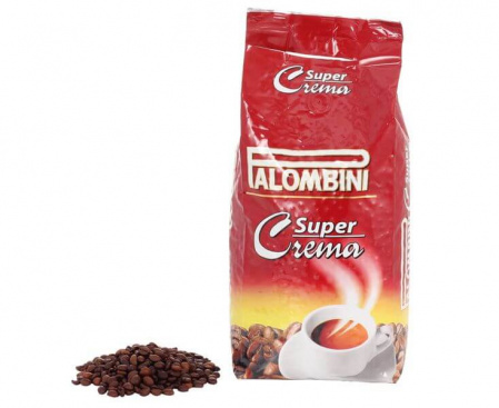 Кофе в зернах SUPER CREMA, 1 кг, Palombini