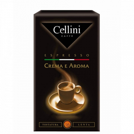 Кофе Cellini "Crema e aroma", молотый, 250 гр