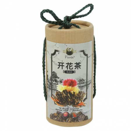 Чай Русская Чайная Компания "Chinese designer tea", набор из 12-ти связанных чёрных чаев