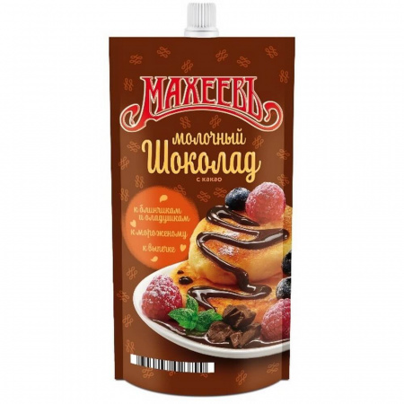 Топпинг Махеевъ "Молочный Шоколад", 300 гр