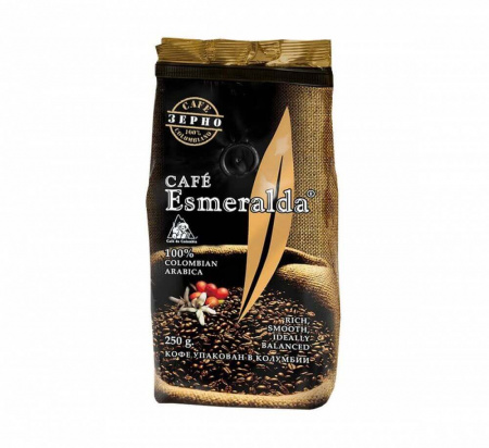 Кофе Cafe Esmeralda "Арабика", в зернах, 250 гр