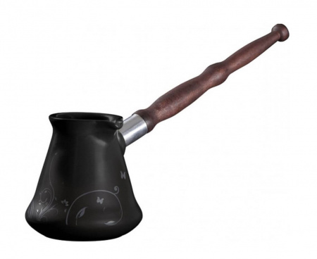 Керамическая турка с декором Ibriks, 240 мл, черная, Ceraflame