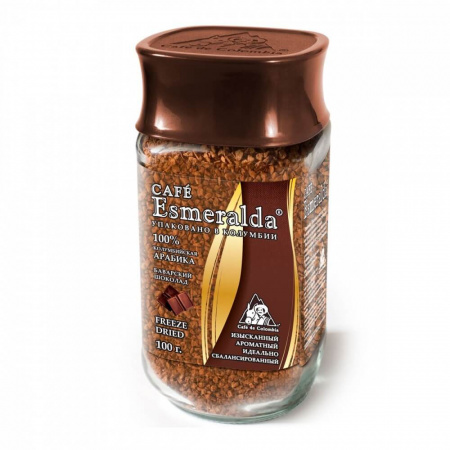 Кофе Cafe Esmeralda "Баварский шоколад", сублимированный, 100 гр