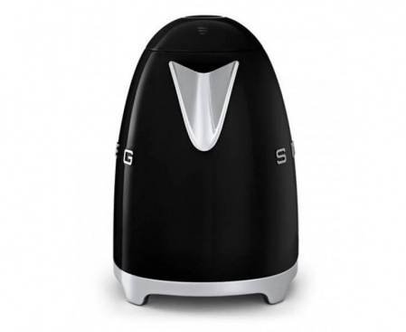 Чайник KLF01BLEU, 1.7 л, черный, нержавеющая сталь, серия Стиль 50-х г.г., Smeg