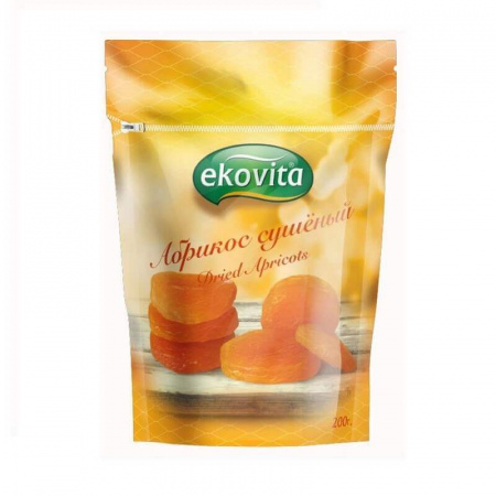 Абрикос сушеный Ekovita, 200 гр