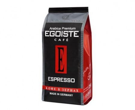 Кофе в зернах Espresso, 100% Арабика, 250 г, Egoiste