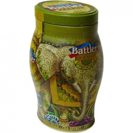Чай Battler "Tea SPIRIT" "Зеленые Холмы", зеленый листовой, 100 гр