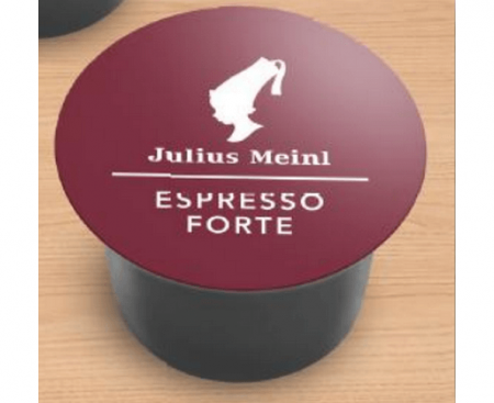 Кофе в капсулах "Эспрессо Форте" системы Lavazza Blue, 8,5 г, Julius Meinl
