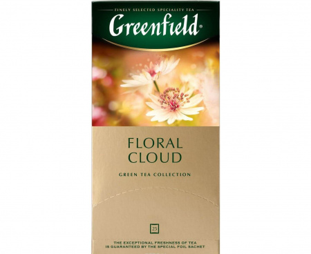 Чай оолонг Floral Cloud, 25 пакетиков, Greenfield
