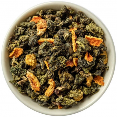 Чай Chef Tea "Апельсиновый улун", улун  листовой с добавками, 50 гр