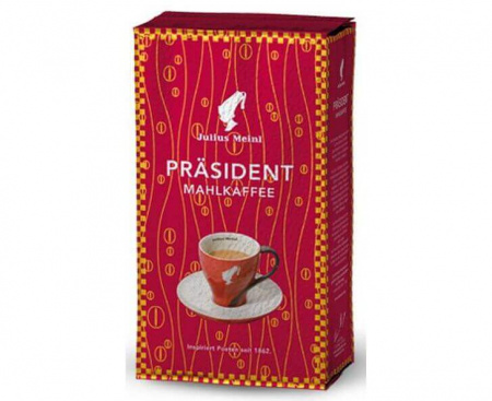 Кофе молотый President, 0.25 кг, Julius Meinl