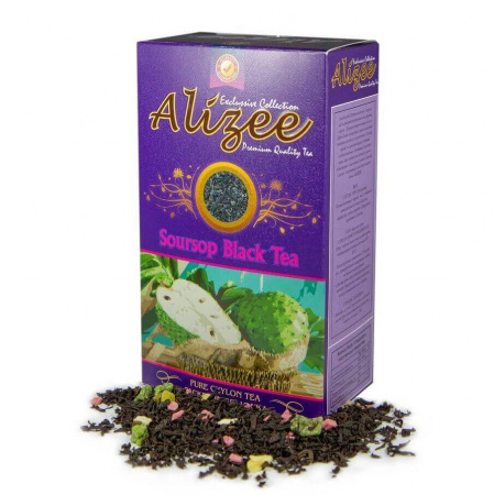 Чай Alizee "Soursop Black Tea", черный листовой, 100 гр