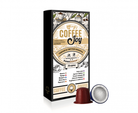 Кофе в капсулах CJ Ассорти, 10 шт., Coffee Joy
