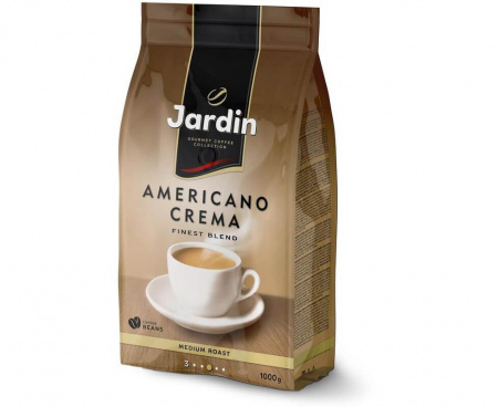 Кофе в зернах Americano Crema, 1 кг, Jardin