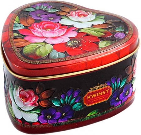 Чай Kwinst "Сердечко", черный среднелистовой, 50 гр