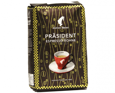 Кофе PRASIDENT Espresso Bohne, зерно, 0.5 кг, Julius Meinl