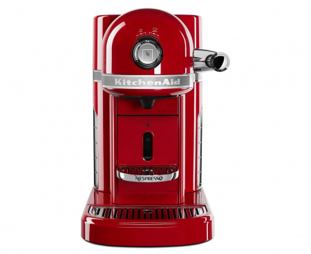 Кофеварка капсульная Artisan Nespresso и Aeroccino, красная, 5KES0504EER, KitchenAid
