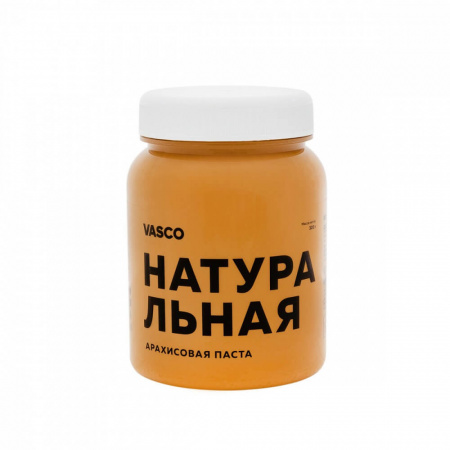 Арахисовая паста Vasco "Натуральная", 320 гр