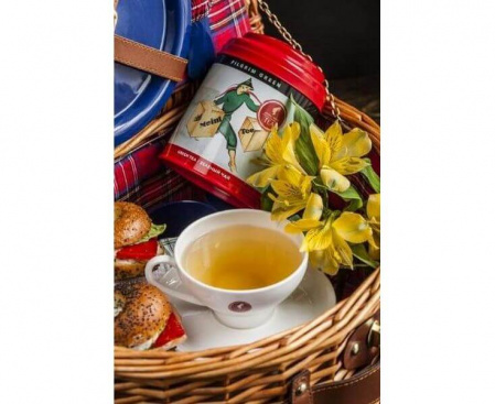 Чай зеленый Pilgrim Green / Пилигрим, листовой, банка 100 г, Julius Meinl