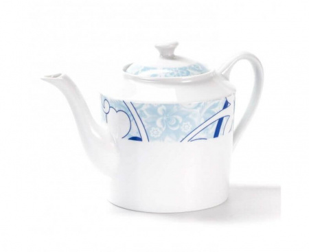 Чайник Bleu Sky, 1.2 мл, фарфор, коллекция Mimosa, La Maree